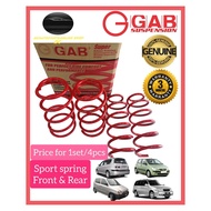 100% ORIGINAL GAB HYUNDAI ATOS GETZ / NAZA RIA CARNIVAL / CITRA RIO SPORT COIL SPRING FRONT & REAR 1