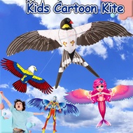 Cartoon Eagle Kite Outdoor Flying Toy Child Interactive Kite Game Cartoon Kite Toys for Kids