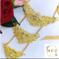 [HOT] 🔥Mas Fj Exclusive Dokoh Brooch 3 Beradik Rantai Kebaya Baju kurung Baiduri✨Bulan Bintang#Butan