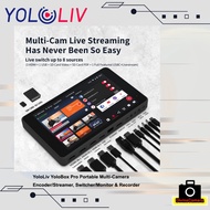 YoloLiv YoloBox Pro Portable Multi-Camera Encoder/Streamer, Switcher/Monitor & Recorder