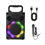Speaker Bluetooth Karaoke Protable Super Bass Polytron Besar Original Mini Wireless Musik Box Full B