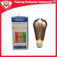 Interluc Filament Led Lamp incandescent CST-64 4 Watt Edition Filament Led Bulb