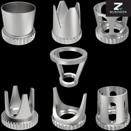 ZS Airbrush Nozzle Cap Accessory Crown/Tomahawk/ hollow condensing/distance Shape Air Brush Caps for