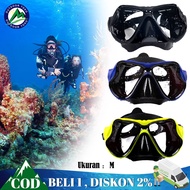 Kacamata Selam Scuba Diving / Anti Kabut Masker Selam Set Snorkel Kacamata Renang Scuba Snorkeling /