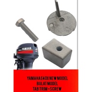 YAMAHA OBM 40HP Zinc Anode #67C-45251 + 664-45371 2st outboard E40X (Bulat)