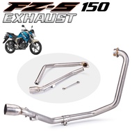 Slip On For YAMAHA FZS150 FZS 150 Motorcycle Exhaust Connection Middle Front Link Pipe Escape Moto M