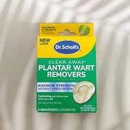 แผ่นแปะ สำหรับ หนังแข็ง  Clear Away Plantar Wart Remover 24 Pads [Dr.Scholls®]