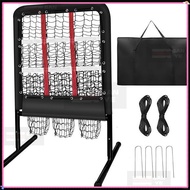 Baseball 9-Grid Net Training Net Baseball Softball Hitting Practice Net Pitcher Blocking Net Rebound