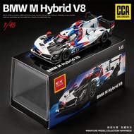 1: 45 BMW M Hybird V8 Racing Model Simulation Alloy Miniature Car Model Collection Ornaments