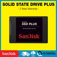 SanDisk SSD PLUS Solid State Drive Hard Drive Data Storage -  240GB 480GB 1TB