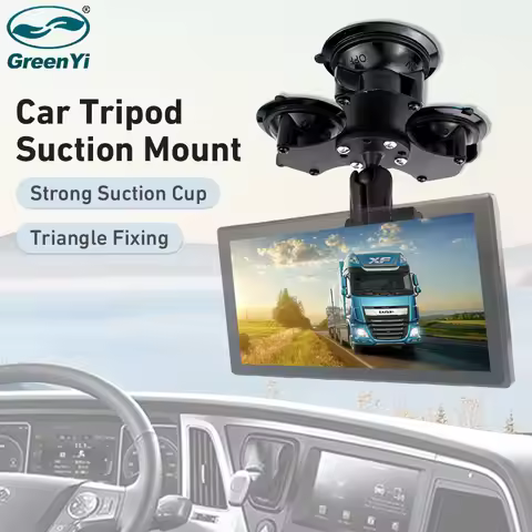 Super Heavy-Duty 3 Suction Cup Holder Truck Vans Vehicle-mounted Monitor Display Anti-fall Fixing Br