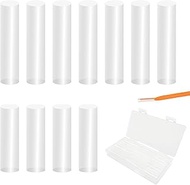 50Pcs Sneakers Shoe Laces Shortening Repair Aglet Tips, 0.2 Inch Heat Shrink Shoelaces Ends Repair K