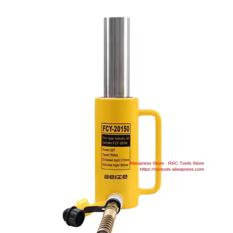Long Type Hydraulic Cylinder FCY-20150 Hydraulic Jack Output of 20T, Piston Stroke of 150mm