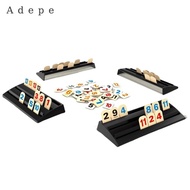 Adepe Rummy Tile Mahjong Digital Game Classic Board Game Card Game Set Classic Rummy Game for Adults