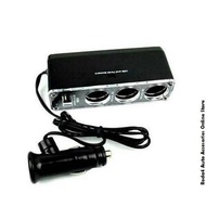 3-in-1 Additional Car Lighter Plug + Usb Plug Ready