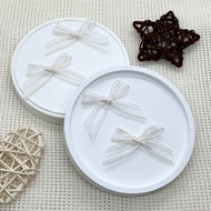 4cm Mesh Ribbon: Cream Ribbon Lace Ribbon