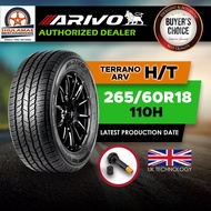 ARIVO 265/60 R18 110H H/T - TERRANO ARV H/T with free stainless tire valves