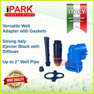 ✆ ✙ ๑ ITALY DeepWell Jet Water Pump w/ Accessories Deep Well 100% Copper Motor Ejector Adapter