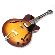 Gibson กำหนดเอง ES 335กีต้าร์ไฟฟ้าสีแดงกีตาร์มืออาชีพร่างกายกลวง