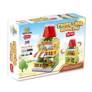 Assembled toys - Street landscape - Flower Shop - Flower Shop - DT110