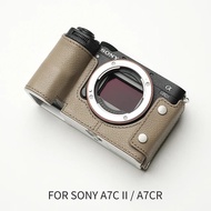 (พร้อมส่ง) Mr Stone เคสกล้อง โซนี่ Sony A7CII / A7CR เคสหนังวัวแท้ พรีเมียม case Sony A7C MARK2