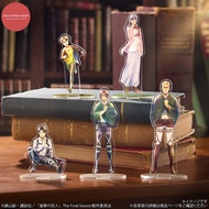 Kuji Attack on Shingeki no Kyojin Sorezore no Ketsui Acrylic Stand Figure Eren Yeager Mikasa Ackerma