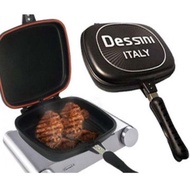 ( 🚚 READY STOCK 🚚) DESSINI DOUBLE SIDED GRILL PAN / KUALI PEMANGGANG DESSINI
