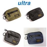SG Seller In stock! Multipurpose  2 zip nylon coin pouch card holder key pouch earpiece pouch