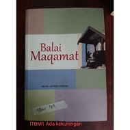 Balai maqamat. Mohd. Affandi Hassan. Ada kekuningan. ITBM1 & ITBM2