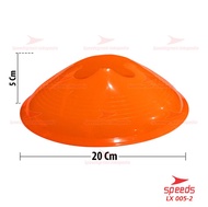 speeds cone mangkuk alat olahraga latihan lapangan marker sport 005-2 - 005-2 orange