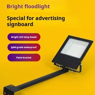 Led Signboard Door Head Spotlight Advertising Board Dedicated Outdoor Waterproof Plaque Flood Light 
