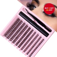New Arrival 140-Cluster DIY Sectional False Lashes: 10-Row Mixed Single-Cluster Set – For Makeup Las