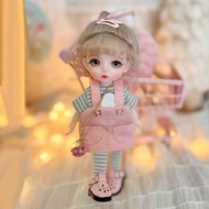 SISON BENNE 16cm BJD Doll 1/8 1/12 Mini SD Dolls Ball Jointed Doll DIY Toys with Full Set Clothes Sh