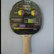 BAT BET RAKET PINGPONG TENIS MEJA BUTTERFLY CHAMP II [TERBARU[TERLARIS[ORIGINAL[ASLI]