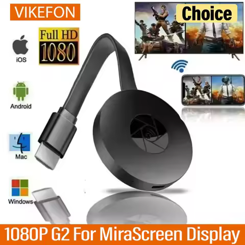 1080P G2 For MiraScreen Display Anycast Wifi HDMI-Compatible Miracast Dongle Compatible For TV Proje
