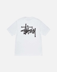 ของแท้ STUSSY รุ่นพื้นฐานหมูเสื้อยืดย้อมสีอเมริกันเสื้อยืดแขนสั้น Stussy รุ่นพื้นฐานหลวมสำหรับผู้ชาย