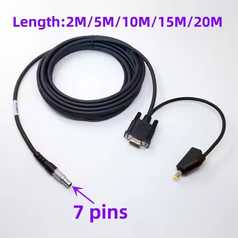 cable Applicable to CHCNAV GNS i80 i50 X11 X9 X12 T6 T7 EFIX F7 RS232 static measurement Cable For C
