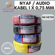 DAISAKU NYAF COPPER STRING CABLE 0.75 MM 18 AWG AUDIO CABLE 100 METERS 1 ROLL