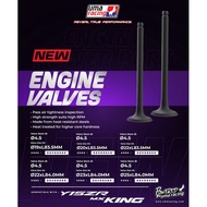 UR ENGINE VALVE UMA RACING  [ INLET VALVE / EXHAUST VALVE ] * 2PCS SET  *  Y15ZR Y15 19MM 20MM 22MM 