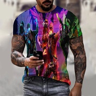 Bloodless Fearless Contract Merchandise 3D T-Shirt Campus Cool Men Women Short-Sleeved 3d T-Shirt HF