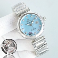 Premium V4 Version Omega Saucer Flying LADYMATIC Bird's Nest Series Ladies Mechanical Watch Nicole K