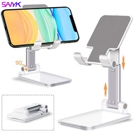 SANYK Mobile Phone Lifting Folding Stand Mobile Phone Video Live Broadcast Stand Desktop Telescopic Flat Lazy Man Stand