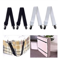 Adjustable Triangle Elastic Suspenders Gripper Holder Belt Straps Clip for Bed Sheets Mattress Covers Sofa Cushion Elastic Band