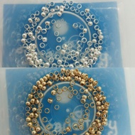 BeadStory 2mm Stopper/Crimp beads Gold Plated - 2GM+-