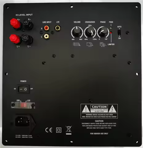 500W CLASS-D Digital Amplifier Board 110V 220V Subwoofer Amplifier Board Subwoofer Board