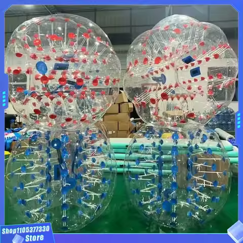 TPU PVC Inflatable Football Bubble Ball Small Zorb Sumo Body Bumper for Outdoor Sports Game Fun Acti