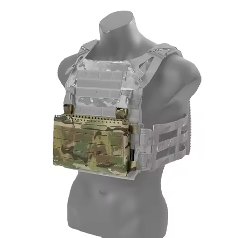 Tactical MK5 Chest Rig Front Panel SS Style Molle Vest Front Pouch For FCSK JPC LV119 6516 Airsoft A