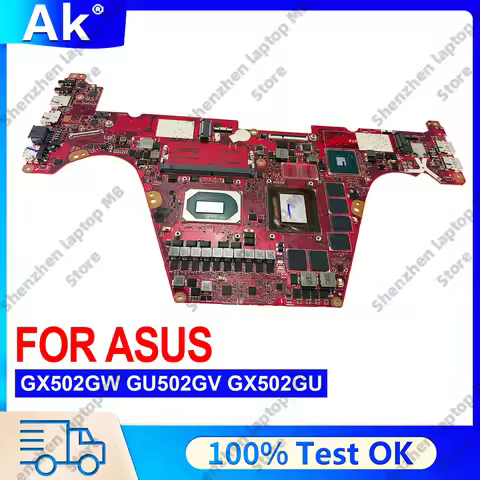 GX502GW Laptop Motherboard For ASUS ROG Zephyrus GX502GM GX502GW GX502GV MW502G GX502G GX502GU Mainb