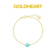 Goldheart KStyle 9K Yellow Gold With Pastel Enamel Bracelet