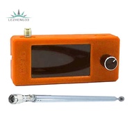 Portable Radio 1.9inch IPS Screen Pocket Mini Radio withAntenna All Band Radio Receiver HF SW MW VHF